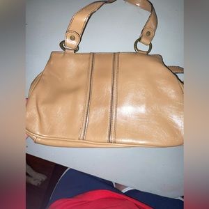 Liz Claiborne tan purse
